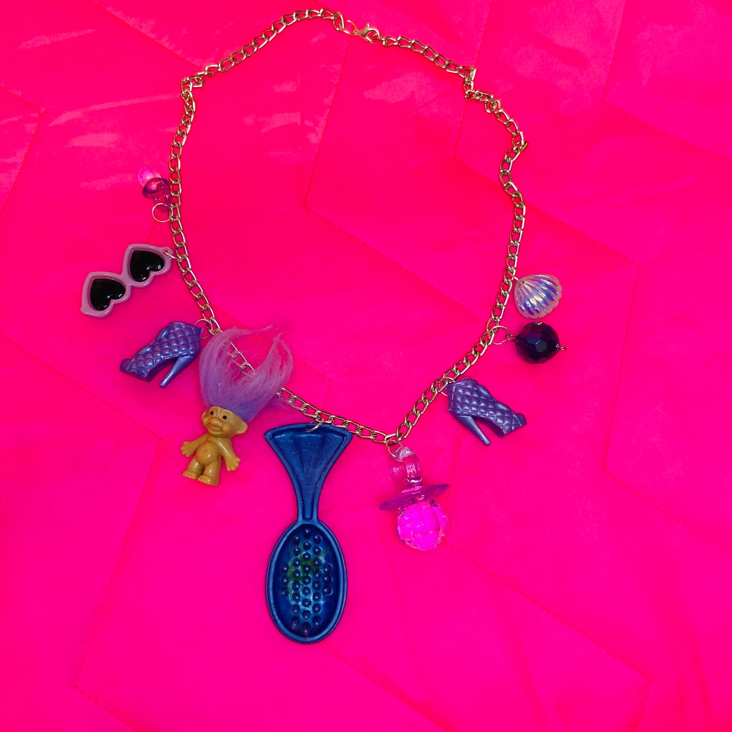 Necklace - Purple Nostalgia