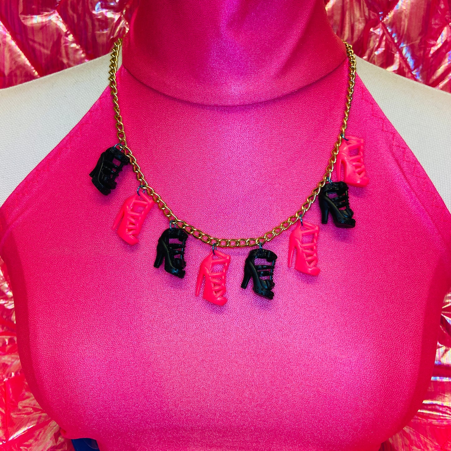 Necklace - Barbie Heels