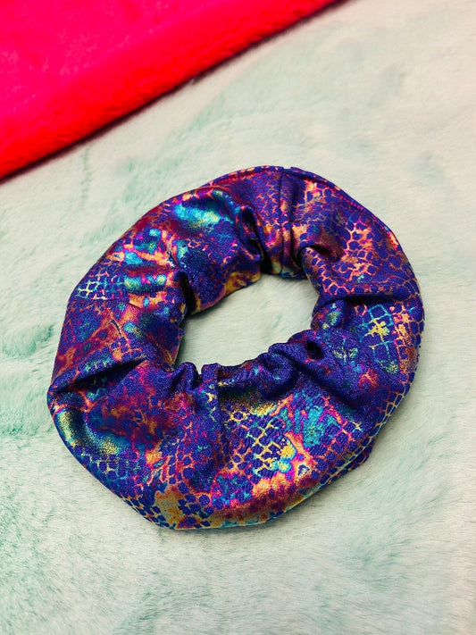 Scrunchie - Purple & Gold Oil