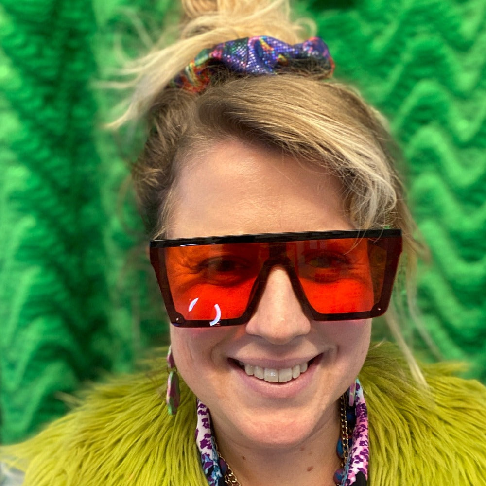 SunGlasses - Square Orange