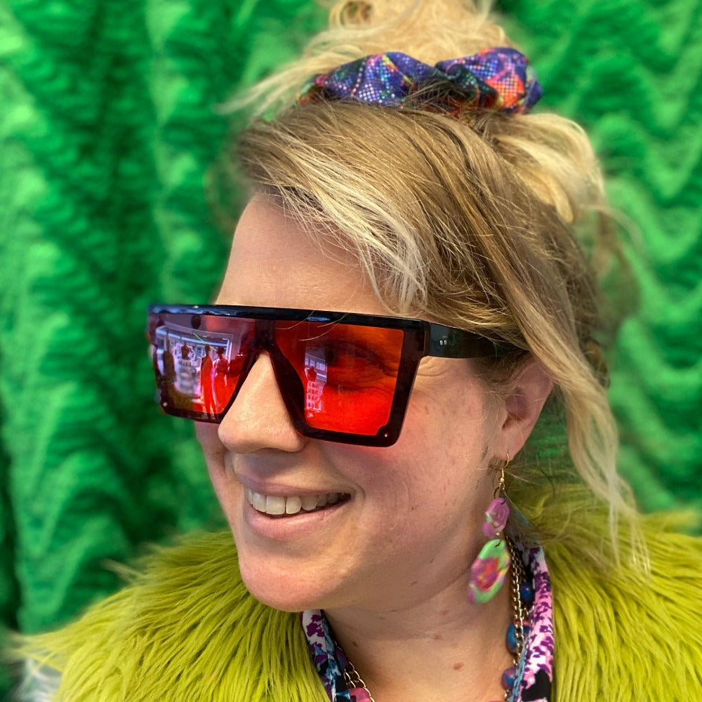 SunGlasses - Square Orange