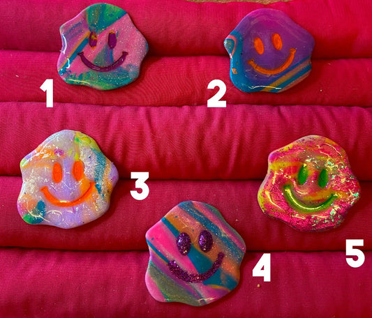 Ring  - Smiley - Clay 3