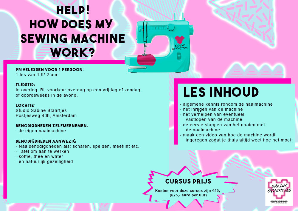 Private Sewing Lessons - How does my sewing machine work?