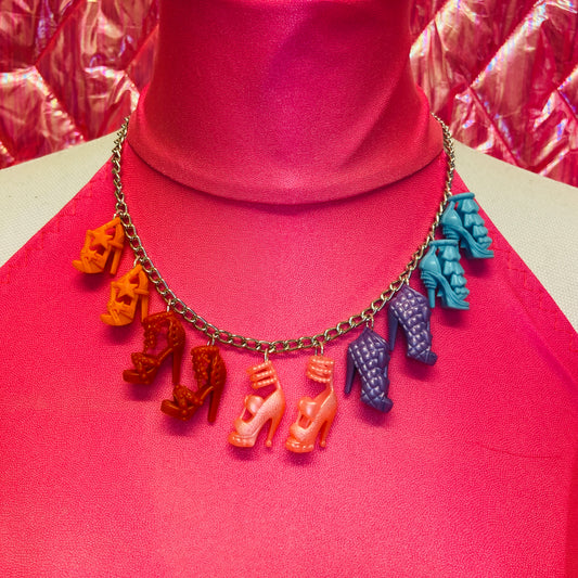 Necklace - Barbie Heels