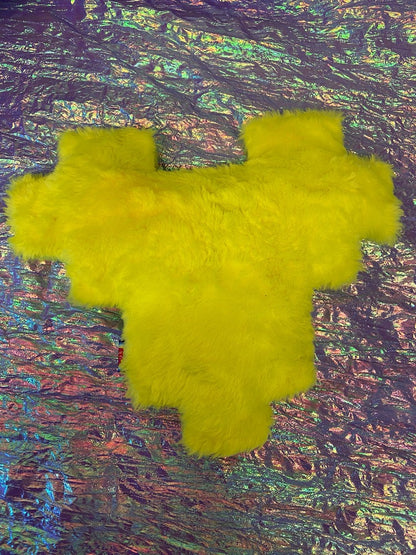 Cushion Heart - Yellow