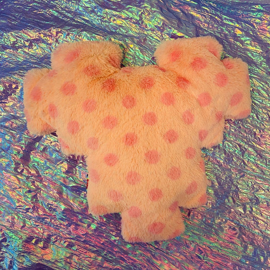 Cushion Heart - Pink Polkadot
