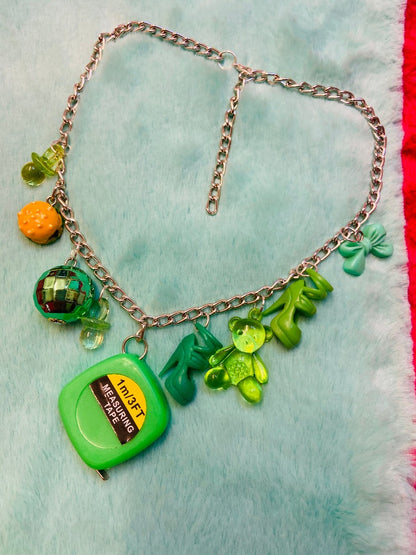 Necklace - Green Fun