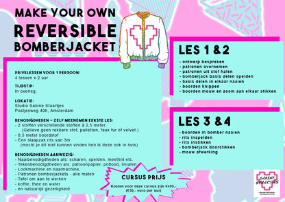 Private Sewing Class - Reversible Bomberjacket
