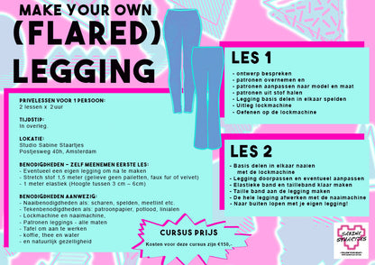 Private Sewing Class - (Flared) Legging