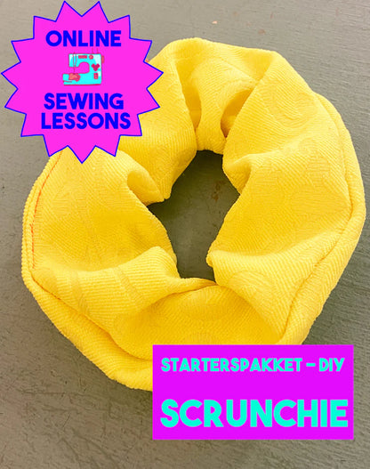scrunchie sewing online course diy sew hobby amsterdam