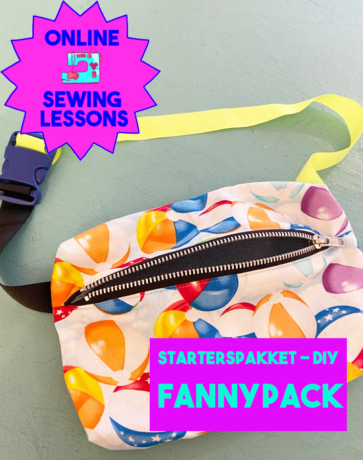 sewing online course diy sew hobby amsterdam fanny pack