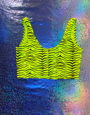 Top - Tiger Green