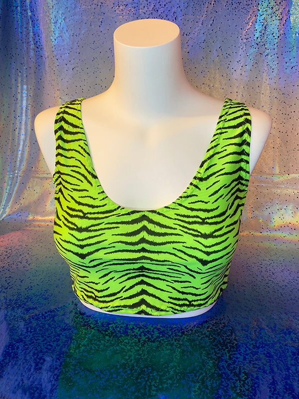 Top - Tiger Green