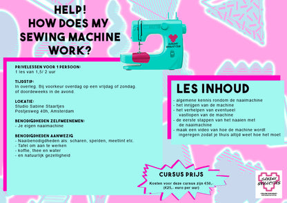 Private Sewing Lessons - How does my sewing machine work?